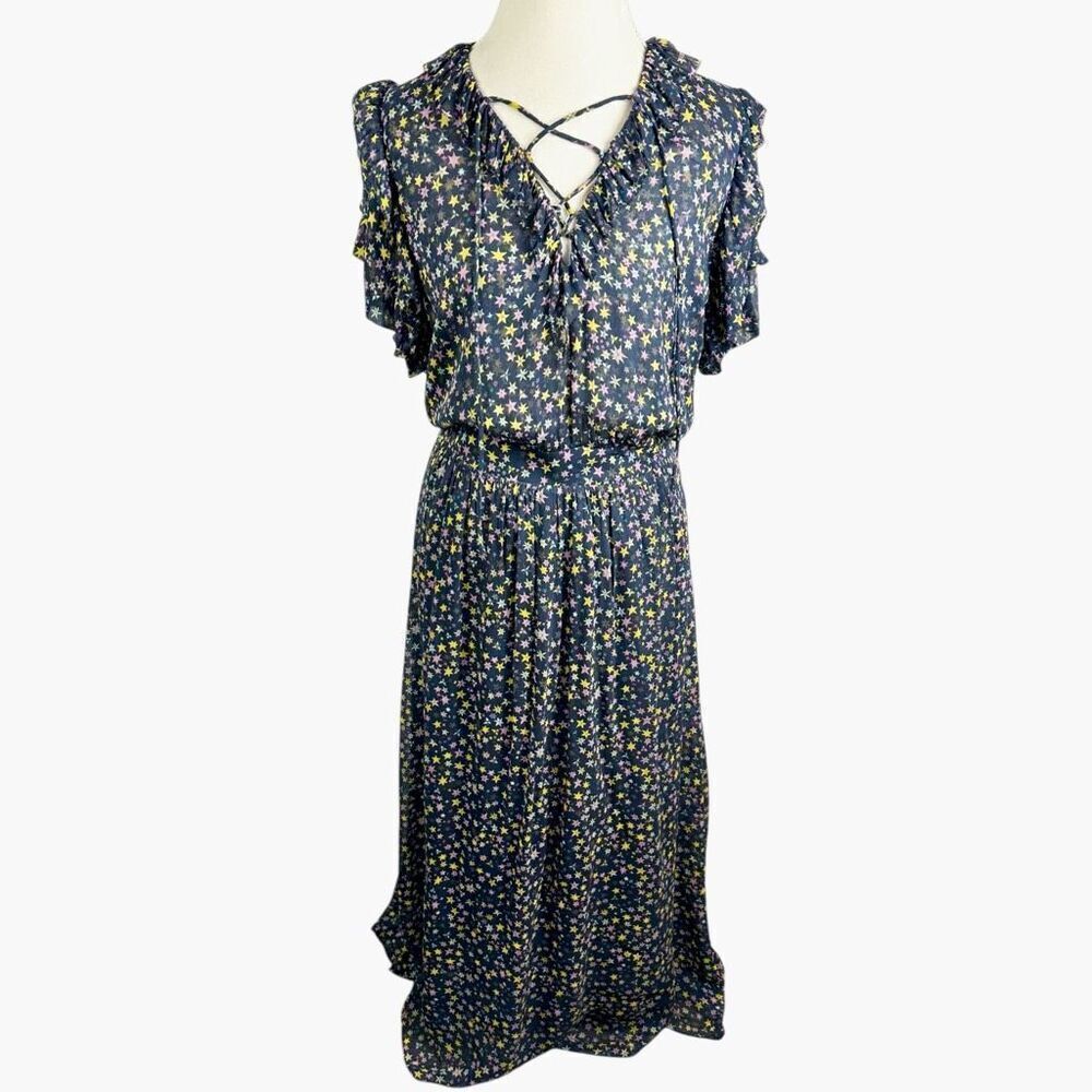 Zadig & Voltaire Blue Floral Maxi Dress